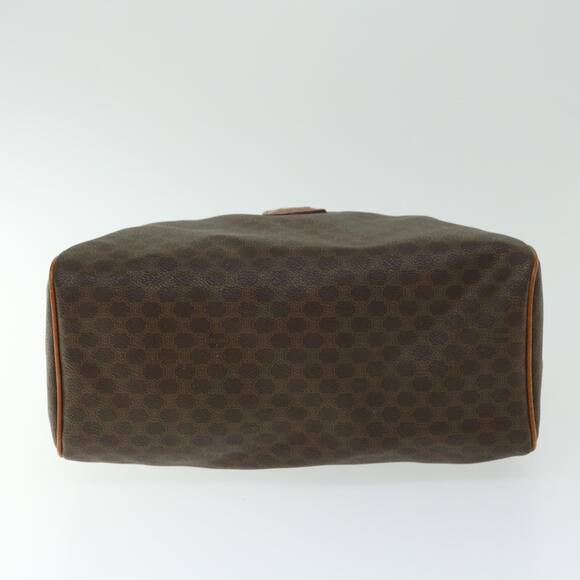 CELINE Macadam Canvas Hand Bag Pvc Brown - Picture 9 of 13